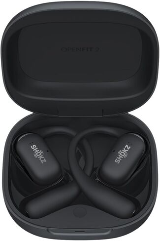 سماعة الرأس Shokz، OpenFit 2+، أسود، مقاس واحد in Kuwait