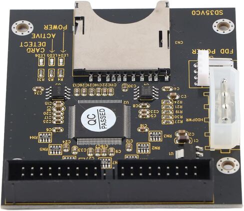 محول Dan & Dre IDESd Sdhc 15×10×1 Sd إلى 3.5 بوصة بطاقة ذاكرة IDESd Sdhc Sdxc Mmc إلى محول ذكر IDE40Pin in Kuwait