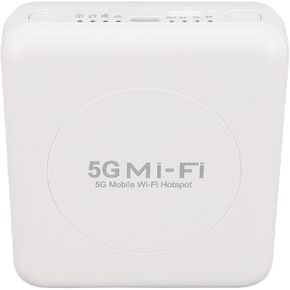 5G WiFi6 Mobile Hotspot, 16 Devices Unlocked WiFi6 Hotspot Device, 10000mAh Battery Portable WiFi6 Router with SIM Card Slot for Travel, Support Asian Version in Kuwait