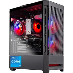 Skytech Gaming Blaze4 Mini Gaming PC, Intel i5 14400F 2.5GHz, NVIDIA RTX 5060, 1TB NVMe SSD, 32GB DDR4 RAM 3200, 650W Gold PSU, Wi-Fi, Win 11, Desktop in Kuwait