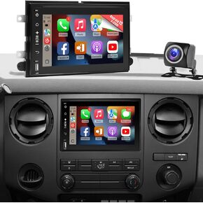 Naifay 8Core Android 12 Car Radio for Ford F150 2004-2008, F250 F350 2005-2016, 7inch Touchscreen for Mustang Escape Edge Explorer Focus Stereo with Carplay Android Auto GPS WiFi BT+Canbus MIC in Kuwait