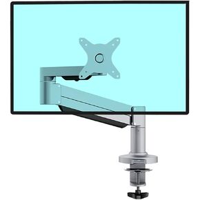 Monitor Desk Mount Single Monitor Desk Mount Stand Tilt and Swivel Adjustable Aluminum Alloy Single Desk Arm Stand Monitor Stand with 2 Usb3.0 Ports, 3 Colors Computer Mo-White-1-8kg in Kuwait