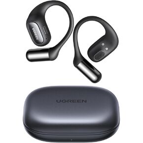سماعة رأس لاسلكية UGREEN FitBuds سماعات أذن بلوتوث مفتوحة، 4 ميكروفونات واضحة للمكالمات، إلغاء الضوضاء، صوت مكاني، اتصال مزدوج، وقت تشغيل 28 ساعة، مقاومة للماء IPX5، خطاف للجري الرياضي in Kuwait
