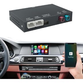 Wireless CarPlay/Android Auto Module for BMW CIC-System 1/3/5/7Series X1/X3/X5/X6/Z4 2008-2013 Support Mirrorlink and OEM Car Functions in Saudi Arabia