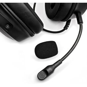 Diyeeni Replacement Microphone, Clear Sound Noise Cancelling Boom Mic for RazerKraken V3 Wired USB Gaming Headset, with Gold Plated Plug in Kuwait