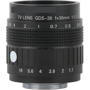 عدسة المجاهر رؤية كبيرة مسافة عمل عالية 35 مم عدسة ثابتة C Mount Lens عدسة تكبير يدوية Fo كاميرا فيديو مجهر صناعية عدسات مجهر للمجهر البصري in Kuwait