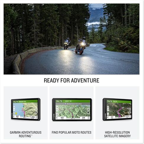 Garmin zūmo XT3 4.7" Motorcycle GPS Navigator with Adventurous Routing, Lean Angle Tracking, Satellite Imagery & Wireless Updates Bundle in Kuwait