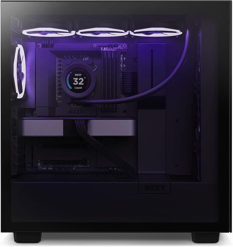NZXT N7 B650E - N7-B65XT-B1 - مجموعة شرائح AMD B650 (تدعم وحدات المعالجة المركزية AMD 7000 Series) - اللوحة الأم للألعاب ATX - درع الإدخال/الإخراج الخلفي المدمج - اتصال Wifi 6 - أسود (متجدد) in Kuwait