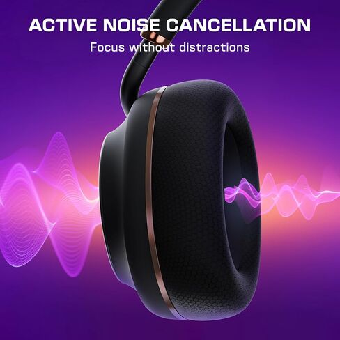 Turtle Beach Stealth Pro II Premium Multiplatform Wireless Gaming Headset for PC, PlayStation 5, PS4, Hi-Res 24-bit Audio, Noise Cancellation, Rechargeable Battery, Bluetooth, Boom Mic, Black in Kuwait
