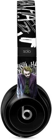 غلاف صوتي من Skinit متوافق مع Beats Solo 2 سلكي - تصميم Warner Bros Joker The Dark Knight المرخص رسميًا in Kuwait