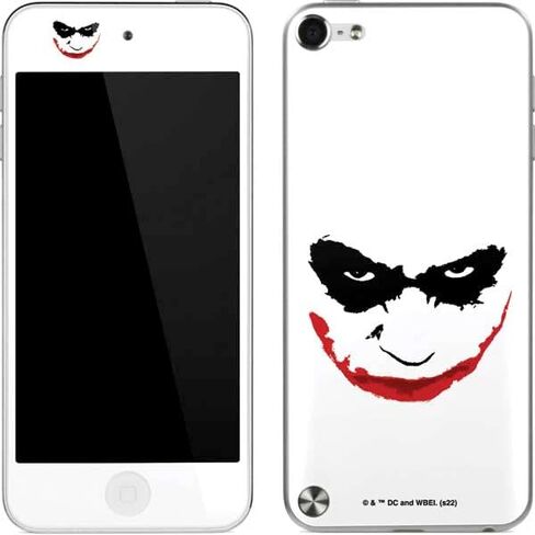 Skinit Decal MP3 Player Skin Compatible with iPod Touch (5th Gen&2012) - Officially Licensed Warner Bros Joker Outline Design in Kuwait