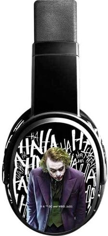غلاف صوتي من Skinit متوافق مع Skullcandy Crusher Wireless - تصميم Warner Bros Joker The Dark Knight المرخص رسميًا in Kuwait