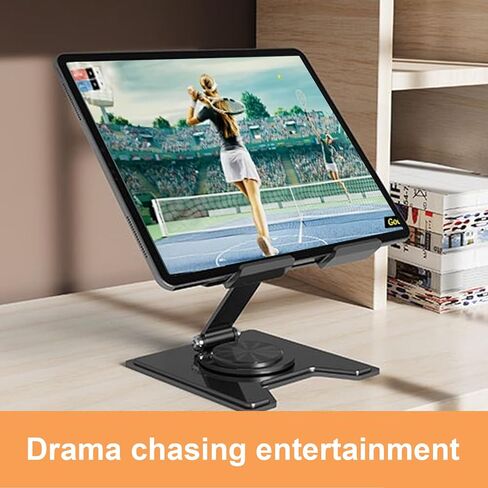 Tablet Holder Bracket, Foldable Desktop Dock Mount, Monitors Stand Holder, for Car Bed Desk Reading Monitor Offices Bedside Travel Kitchen in Kuwait