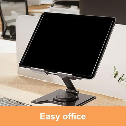 Tablet Holder Bracket, Foldable Desktop Dock Mount, Monitors Stand Holder, for Car Bed Desk Reading Monitor Offices Bedside Travel Kitchen in Kuwait