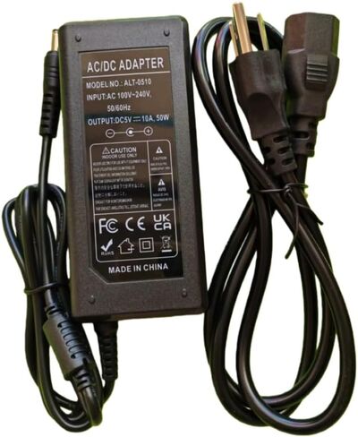 محول إمداد الطاقة AC/DC، 5V 10A 50W، مدخل AC 100V-240V إلى مخرج DC 5V in Kuwait