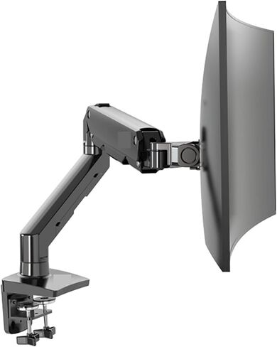 Screen Stand, Mechanical Spring Arm 27-45 Inch Curved Arc Screen Desktop Monitor Holder 5-16Kgs Ultra Wide Monitor Mount with USB Port in Kuwait