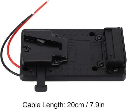 لوحة بطارية Bewinner V Mount 15 مم | 7 مخارج مزامنة مع DC/D Tap/USB، أسلاك مضادة لسوء الإدخال و5 أنظمة حماية للكاميرات وأضواء LED والهواتف الذكية in Kuwait