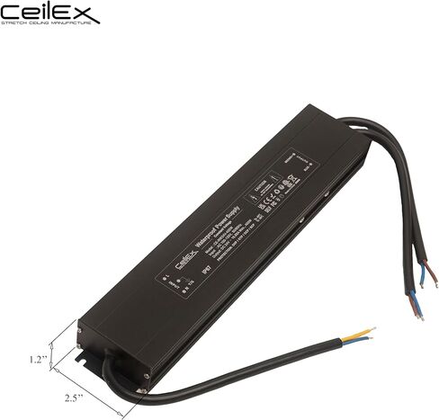 Remote Kit MLR1 Mini Single Color LED Controller & C3 Black CCT Remote Bundle (24V 400W IP67 LED Driver + 24V COB LED Strip 480LED/m CRI90 4000K Natural White) in Kuwait