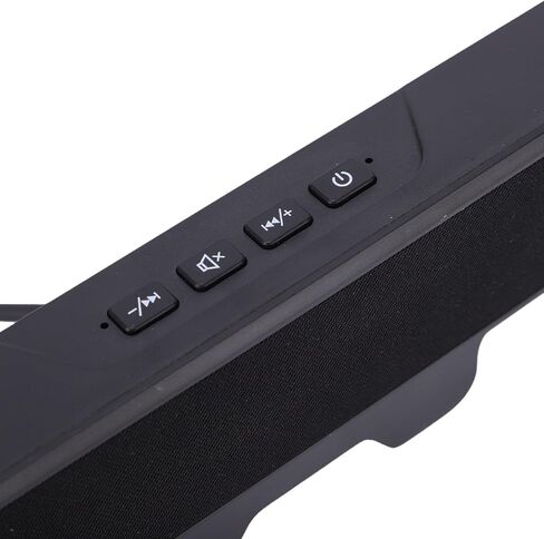 Bewinner 10W On Computer Speaker, Immersive Stereo Sound USB Powered with Volume Control Mute Key, for Desktop PC Laptop in Kuwait