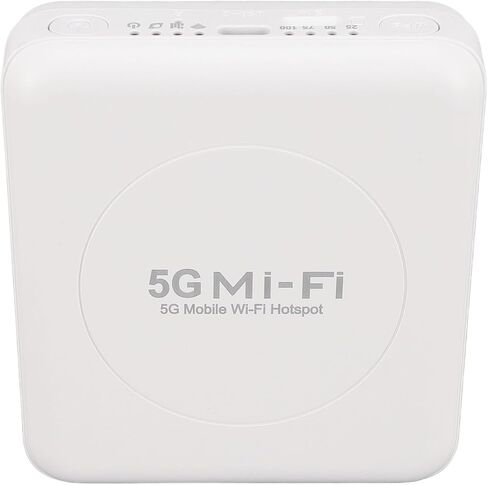 نقطة اتصال متنقلة 5G WiFi6، 16 جهازًا غير مقفل WiFi6 جهاز نقطة اتصال، بطارية 10000 مللي أمبير في الساعة جهاز توجيه WiFi6 محمول مع فتحة بطاقة SIM للسفر، يدعم الإصدار الآسيوي in Kuwait