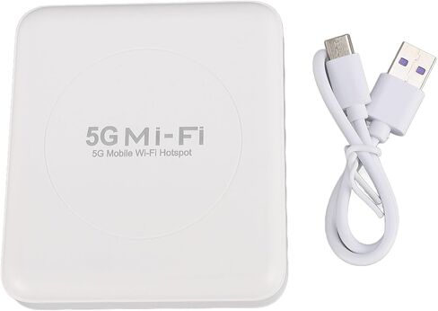 نقطة اتصال متنقلة 5G WiFi6، 16 جهازًا غير مقفل WiFi6 جهاز نقطة اتصال، بطارية 10000 مللي أمبير في الساعة جهاز توجيه WiFi6 محمول مع فتحة بطاقة SIM للسفر، يدعم الإصدار الآسيوي in Kuwait