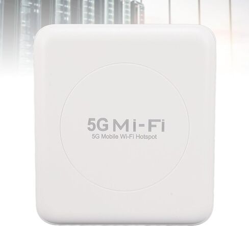 نقطة اتصال متنقلة 5G WiFi6، 16 جهازًا غير مقفل WiFi6 جهاز نقطة اتصال، بطارية 10000 مللي أمبير في الساعة جهاز توجيه WiFi6 محمول مع فتحة بطاقة SIM للسفر، يدعم الإصدار الآسيوي in Kuwait