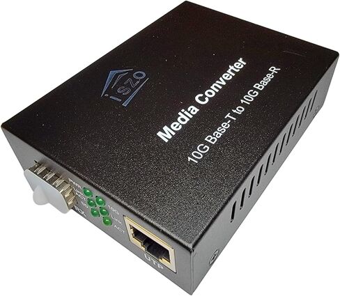 محول وسائط iszo 10G، 10G SFP إلى RJ45، محول الألياف إلى إيثرنت، 10G Base-T إلى 10G Base-R متكيف، محول وسائط SFP+ Ethernet، 1G/2.5G/5G/10G متكيف، يدعم XGS-PON Stick Was-110 in Kuwait