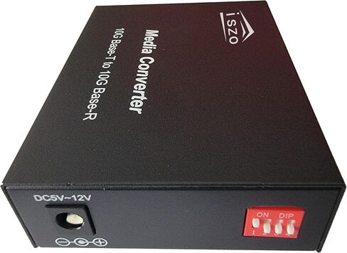 محول وسائط iszo 10G، 10G SFP إلى RJ45، محول الألياف إلى إيثرنت، 10G Base-T إلى 10G Base-R متكيف، محول وسائط SFP+ Ethernet، 1G/2.5G/5G/10G متكيف، يدعم XGS-PON Stick Was-110 in Kuwait