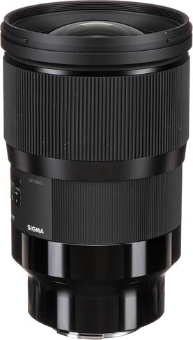 عدسة سيجما 28 مم f/1.4 DG HSM Art لـ Sony E، إطار كامل واسع الزاوية، فتحة f/1.4، محرك Hyper Sonic AF، حزمة بناء محكمة الغلق ضد الطقس مع فلتر ومجموعة تنظيف (4 عناصر) in Kuwait