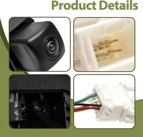 Backup Reverse Camera Fit for Honda CR-V 2014-2017 Automatic Rear View License Plate Parking Assist Camera Replace 39530-T0A-A212-M1 39530T0AA212M in Kuwait