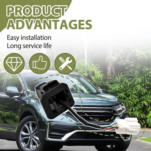 Backup Reverse Camera Fit for Honda CR-V 2014-2017 Automatic Rear View License Plate Parking Assist Camera Replace 39530-T0A-A212-M1 39530T0AA212M in Kuwait