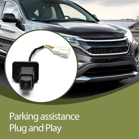 Backup Reverse Camera Fit for Honda CR-V 2014-2017 Automatic Rear View License Plate Parking Assist Camera Replace 39530-T0A-A212-M1 39530T0AA212M in Kuwait