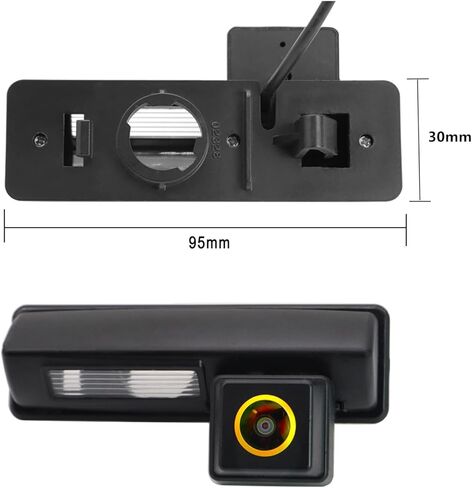 كاميرا الرؤية الخلفية للسيارة لسيارة Toyota Aurion/ 2007-2012 Camry/ 2004-2010 Sienna CCD HD عين السمكة مقاومة للماء كاميرا لموقف السيارات العكسية AHD 1080P Night Vison عكس كاميرا ركن السيارة in Kuwait