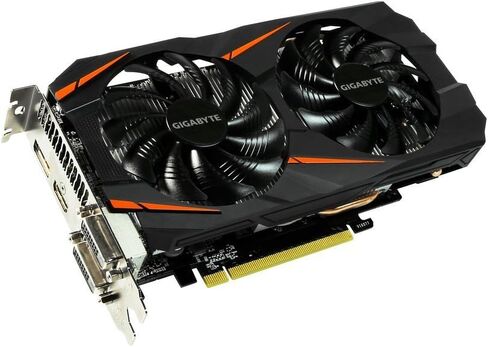 بطاقة رسومات جيجابايت GeForce GTX 1060 Windforce OC سعة 3 جيجابايت GDDR5 (متجددة) in Kuwait