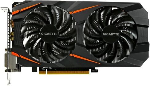 بطاقة رسومات جيجابايت GeForce GTX 1060 Windforce OC سعة 3 جيجابايت GDDR5 (متجددة) in Kuwait