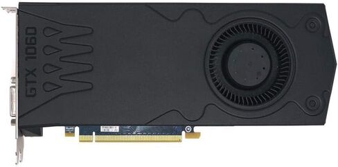 Dell nVidia GeForce GTX 1060 GTX1060 6GB 192-bit GDDR5 PCIE x16 DVI HDMI 3 x DP 2FNM3 Video Card (Renewed) in Kuwait