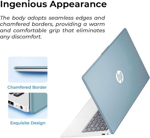 كمبيوتر محمول HP خفيف الوزن مقاس 14 بوصة • Microsoft 365 وCopilot AI • معالج AMD عالي الأداء • ذاكرة وصول عشوائي (RAM) سعة 4 جيجابايت • SSD سعة 128 جيجابايت + مساحة تخزين سحابية سعة 1 تيرابايت • كمبيوتر محمول محمول للطلاب in Kuwait