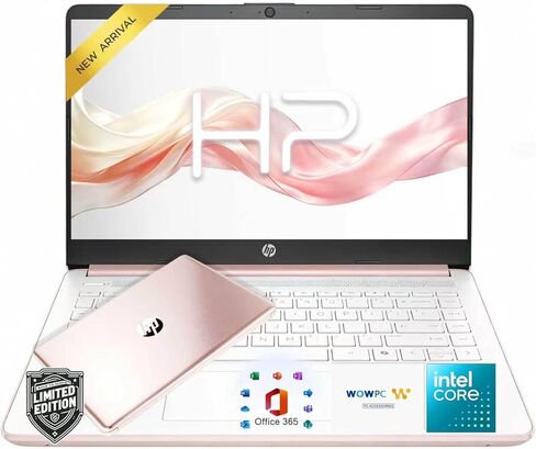 كمبيوتر محمول HP Ultrabook مزود بتقنية Copilot AI • ذاكرة وصول عشوائي (RAM) سعة 8 جيجابايت • محرك أقراص SSD سعة 192 جيجابايت + سعة تخزينية سحابية سعة 1 تيرابايت • معالج Intel • Microsoft 365 • Windows 11 • كمبيوتر محمول محمول للطلاب in Kuwait