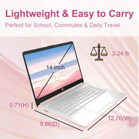 كمبيوتر محمول HP Ultrabook مزود بتقنية Copilot AI • ذاكرة وصول عشوائي (RAM) سعة 8 جيجابايت • محرك أقراص SSD سعة 192 جيجابايت + سعة تخزينية سحابية سعة 1 تيرابايت • معالج Intel • Microsoft 365 • Windows 11 • كمبيوتر محمول محمول للطلاب in Kuwait