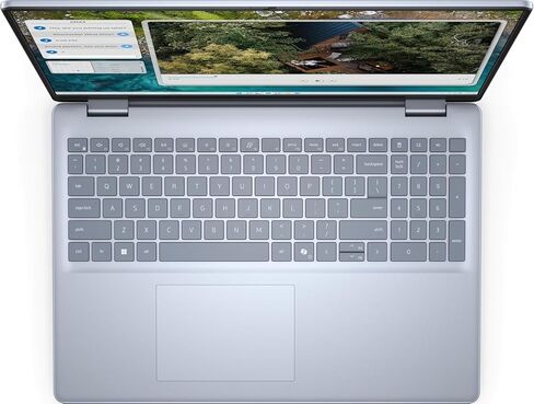 كمبيوتر محمول Dell Inspiron 16 5645 بشاشة تعمل باللمس، شاشة 16 بوصة FHD+ 300-Nits، AMD Ryzen 7-8840U(Beats i7-1355U)، 16 جيجابايت DDR5، 1 تيرابايت SSD، Copilot AI، لوحة مفاتيح بإضاءة خلفية، بصمة الإصبع، Wi-Fi 6E، Windows 11 Pro in Kuwait