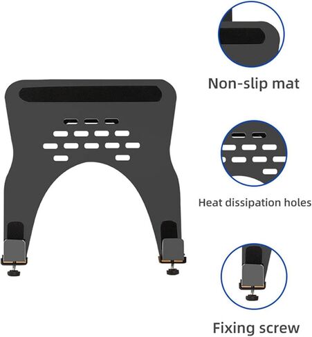 Screen Stand, Monitor Arm + Laptop Holder Full Dynamic Stand for 10-16" Laptops and 13-32" Computers Led LCD Screen Supports Tilt and Rotation-1-Xy360-M22B in Kuwait
