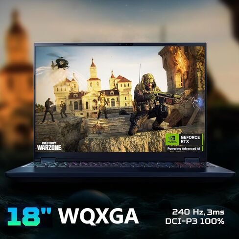acer Predator Helios Neo 18 AI Gaming Laptop | Intel Core Ultra 9 Processor 275HX | NVIDIA GeForce RTX 5070 Ti | 18" WQXGA 240Hz G-SYNC | 16GB DDR5 | 1TB Gen 4 SSD | Killer Wi-Fi 6E | PHN18-72-92Y3 in Kuwait