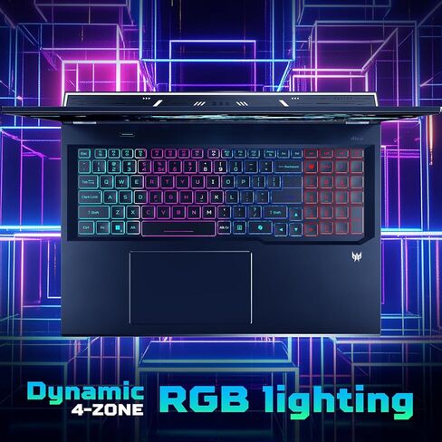 acer Predator Helios Neo 18 AI Gaming Laptop | Intel Core Ultra 9 Processor 275HX | NVIDIA GeForce RTX 5070 Ti | 18" WQXGA 240Hz G-SYNC | 16GB DDR5 | 1TB Gen 4 SSD | Killer Wi-Fi 6E | PHN18-72-92Y3 in Kuwait