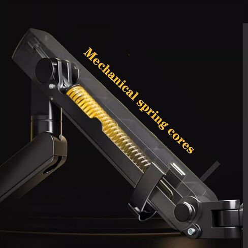 Monitor Arm Single Monitor Mount Arm for 17-40" Screens, Monitor Desk Mount Holds Up to 26.4Lbs, Full Motion Monitor Desk Mount, Mount 75X75, 100X100 Monitor Mount Arm in Kuwait