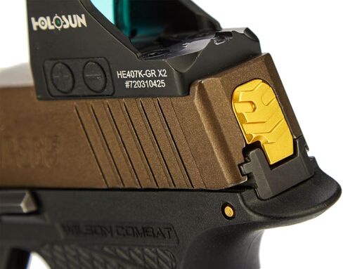 لوحة خلفية بغطاء منزلق لأداء NDZ لـ Sig P365، P365 XL، P365 X Macro، P365 Fuse in 9mm .380، صنع في الولايات المتحدة الأمريكية، قطع Aspis من الألومنيوم المؤكسد - اختر لون اللوحة in Kuwait