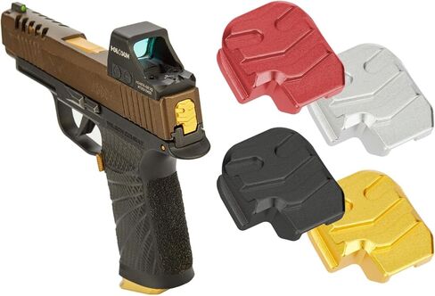لوحة خلفية بغطاء منزلق لأداء NDZ لـ Sig P365، P365 XL، P365 X Macro، P365 Fuse in 9mm .380، صنع في الولايات المتحدة الأمريكية، قطع Aspis من الألومنيوم المؤكسد - اختر لون اللوحة in Kuwait
