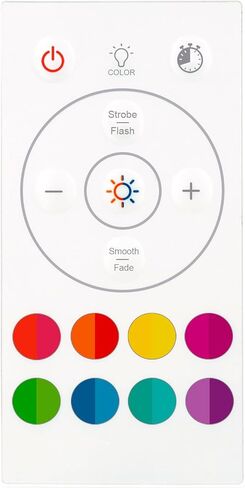 Replacement Remote Control for GE LED+ Color Lamp Light Bulbs,Same with Item Picture,with Wall Mounting Bracket in Kuwait