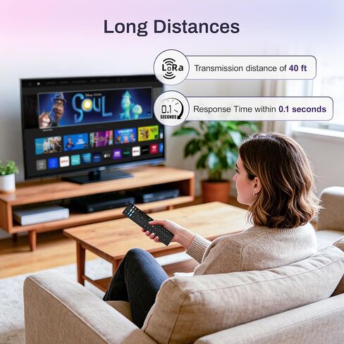 Replacement Remote for VIZIO Smart TVs - Universal Remote Control Compatible with VIZIO LED LCD HD UHD 4K HDR Smart TVs,D/E/M/P/V/PX/OLED Series in Saudi Arabia