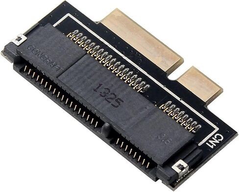 New MSATA SSD to 7+17Pin Adapter Card 2012 for MC976 A1425 A1398 with Baffle SSD Adapter in Kuwait