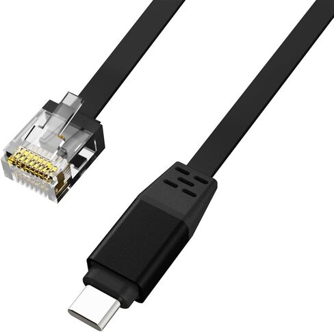 Sleek USB-C to Ethernet Adapter - 100Mbps Wired Network Link for Modern Devices - B in Kuwait